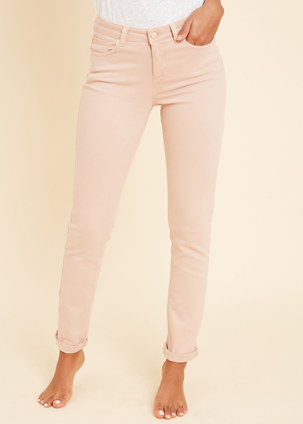 Pouve Pantalon Skinny Regular Rise - Pouve Pantalon Sud Express seconde main photo 3