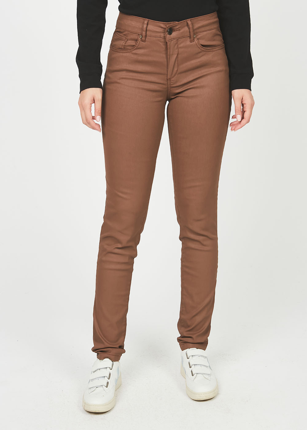 Pupi - Pantalon Slim, Enduit Résiné Sud Express seconde main photo 3