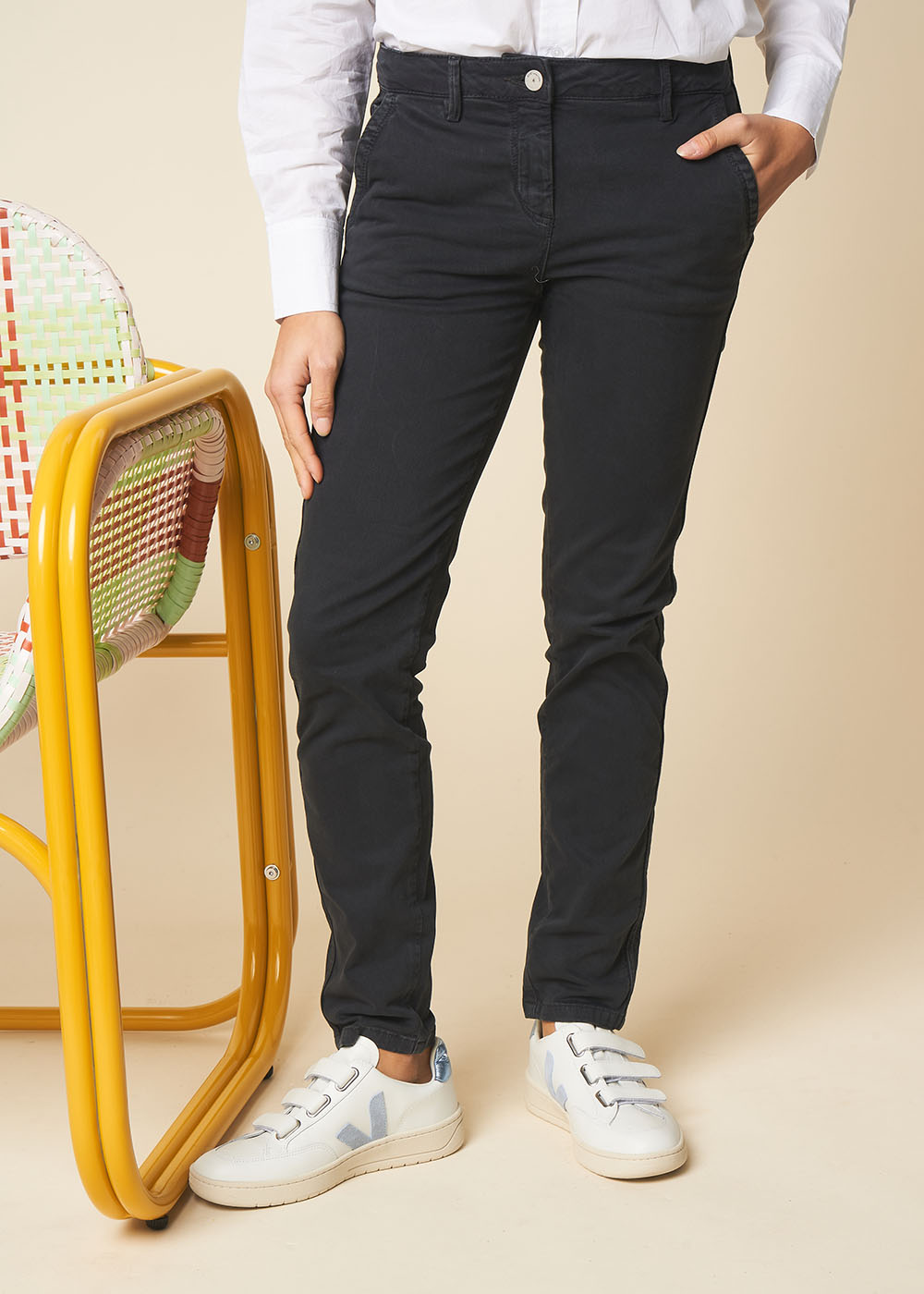 Pomaha - Pantalon Chino Sud Express seconde main photo 4