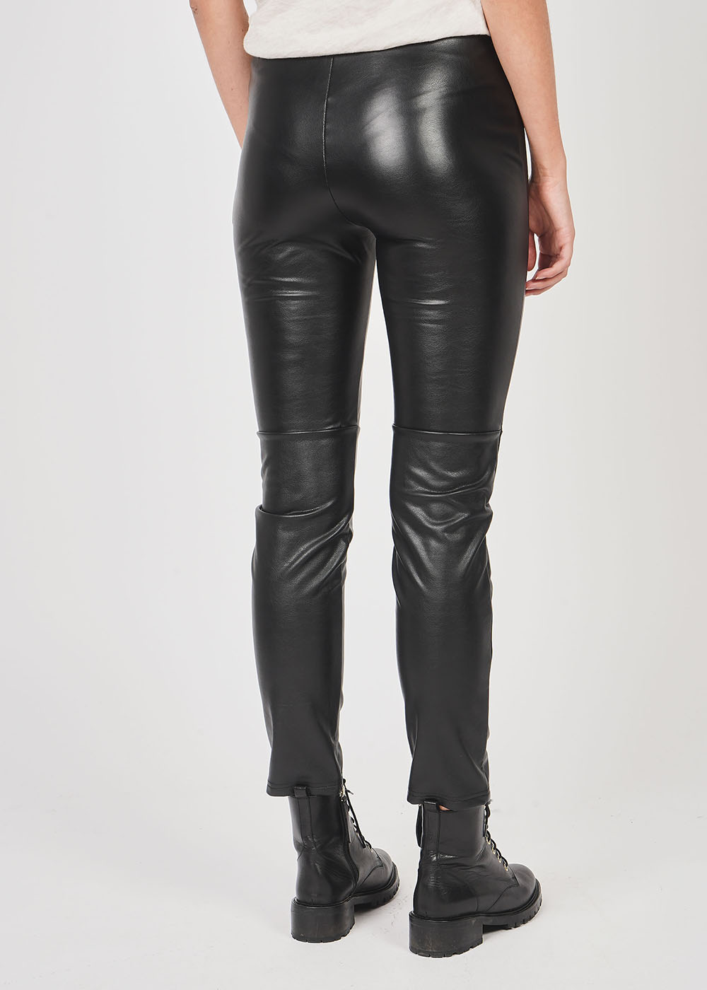 Pawel - Jegging En Faux Cuir Avec Zip Invisible Sud Express seconde main photo 4