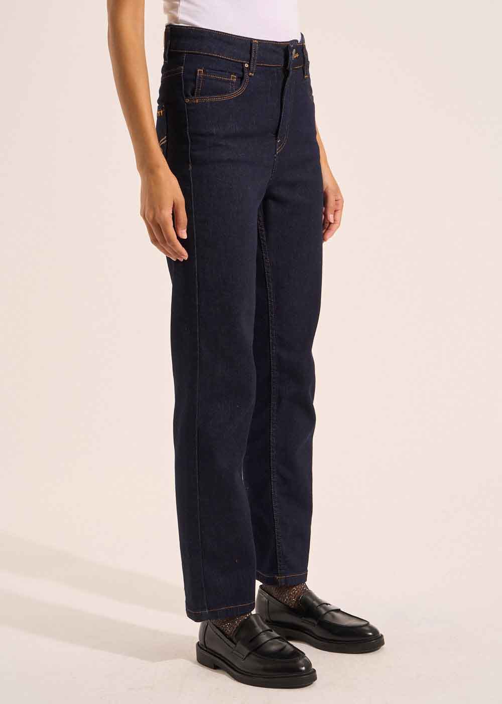 Debby - Jean Taille Haute Cinq Poches Sud Express seconde main photo 7