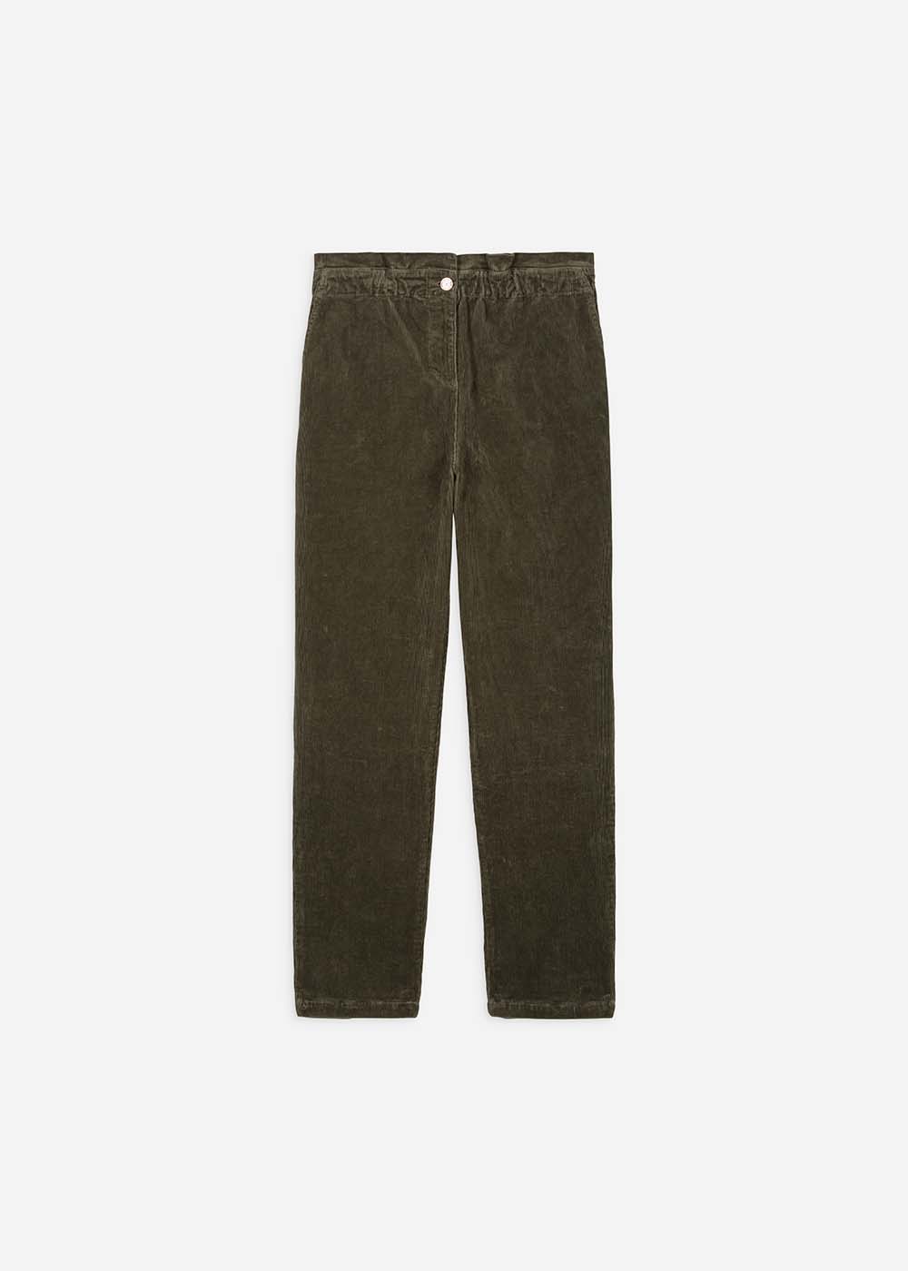 Parah - Pantalon En Velours Côtelé Coupe Carotte Sud Express seconde main photo 3