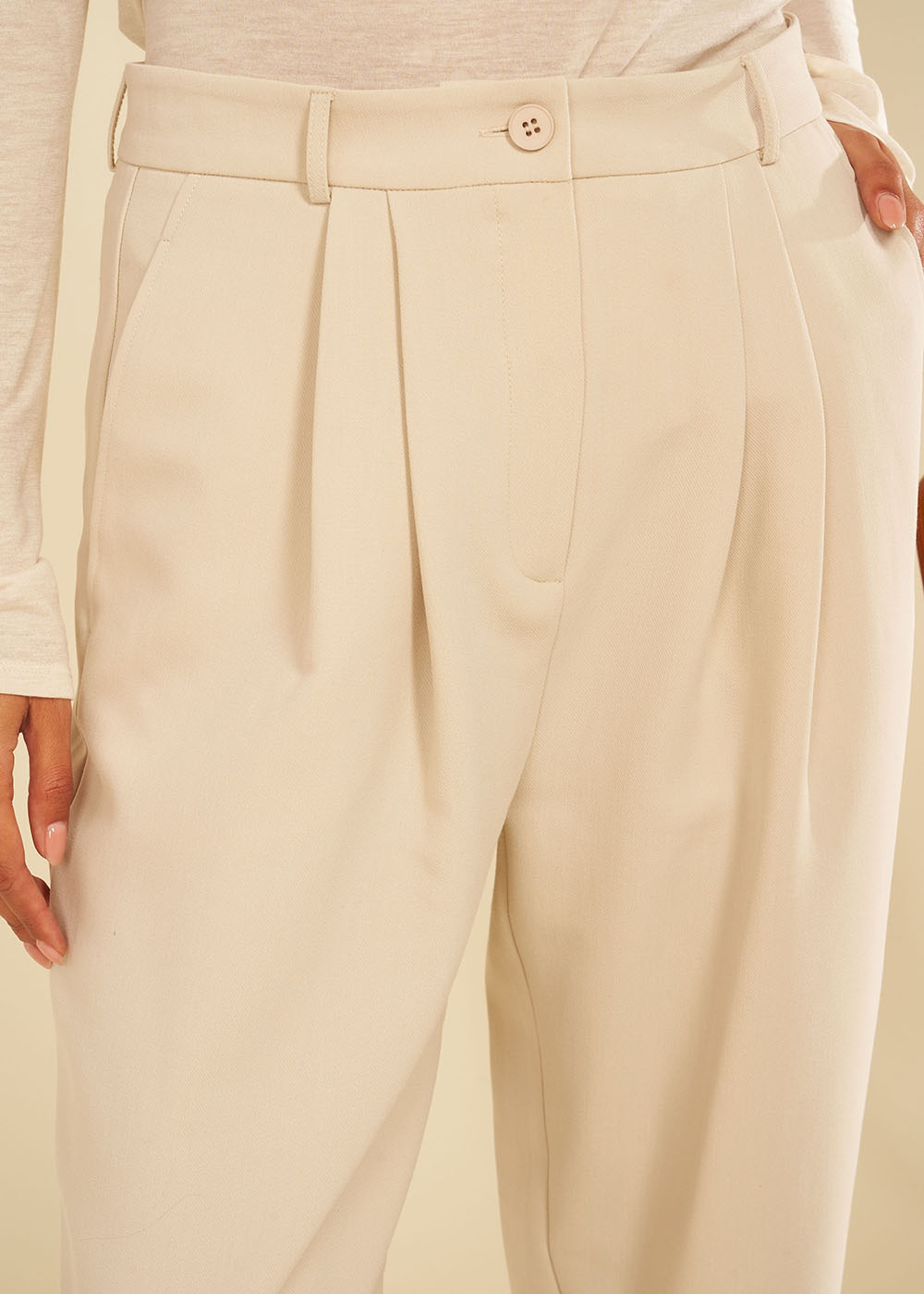 Pasalta - Pantalon Tailleur Taille Haute Sud Express seconde main photo 4