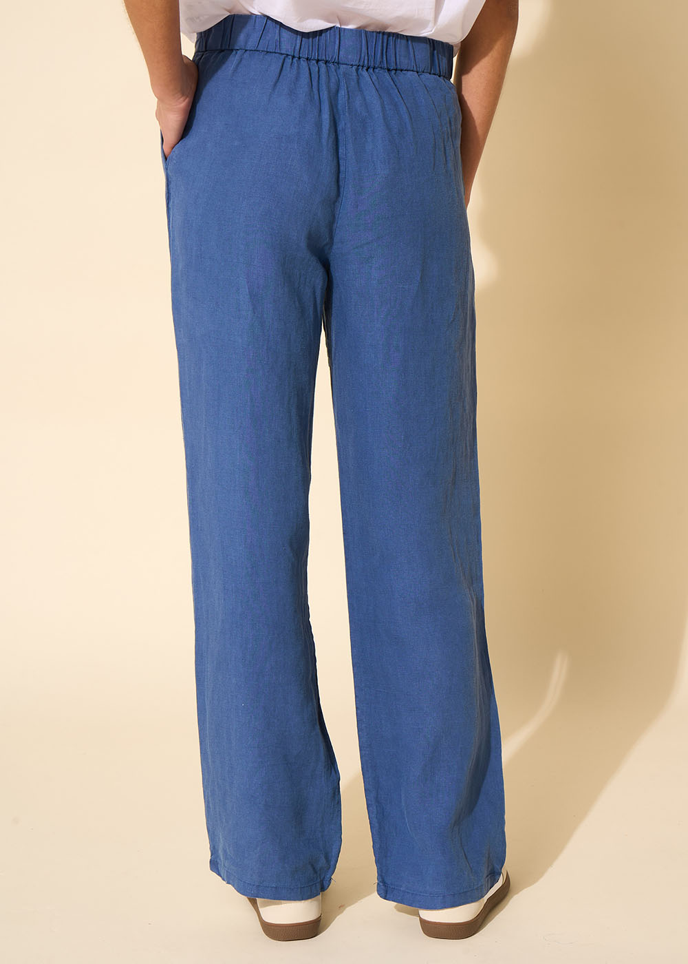 Pasky - Pantalon Élégant En Lin Sud Express seconde main photo 5
