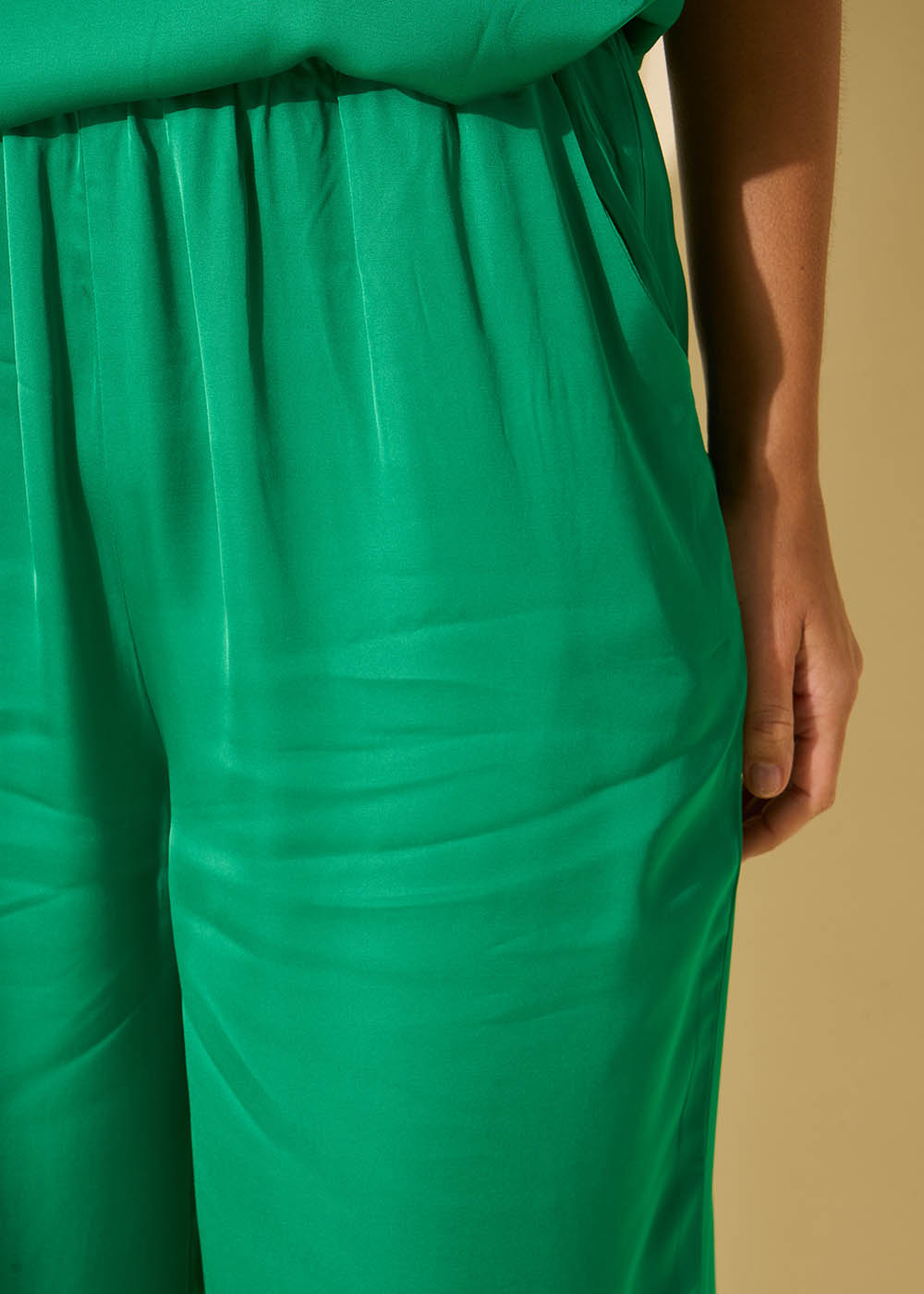 Parocky - Pantalon Large En Satin Sud Express seconde main photo 5