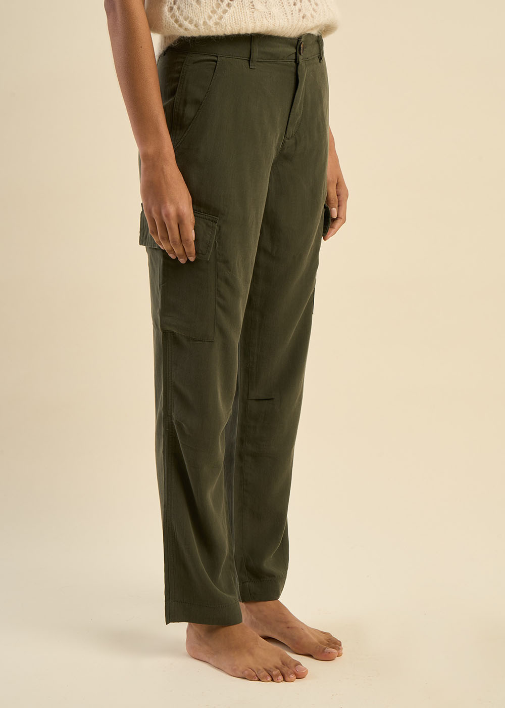 PARAGON  -  Pantalon cargo coupe droite Sud Express seconde main photo 4