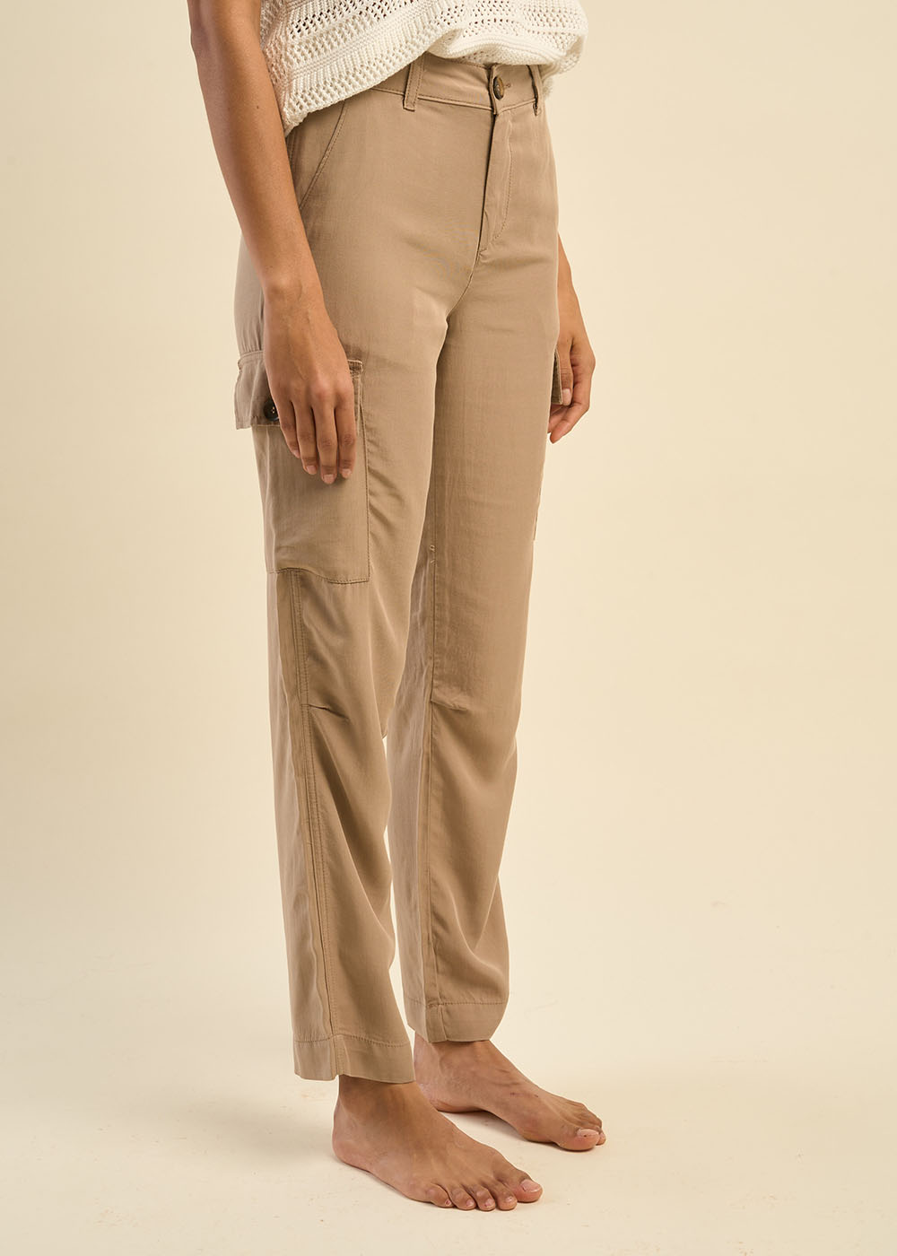 PARAGON  -  Pantalon cargo coupe droite Sud Express seconde main photo 4