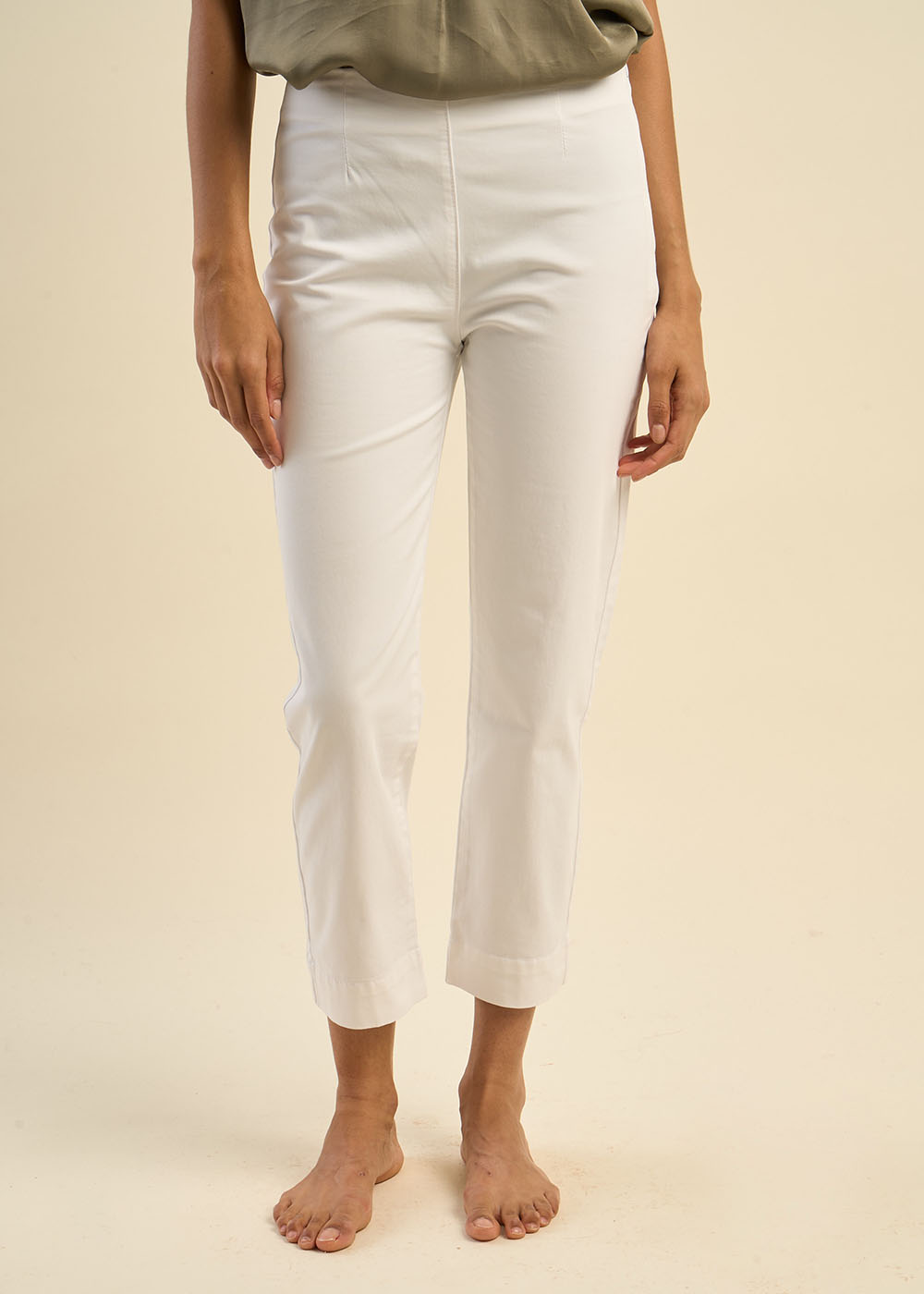 PESILY  -  Pantalon 7/8ème à pinces Sud Express seconde main photo 4